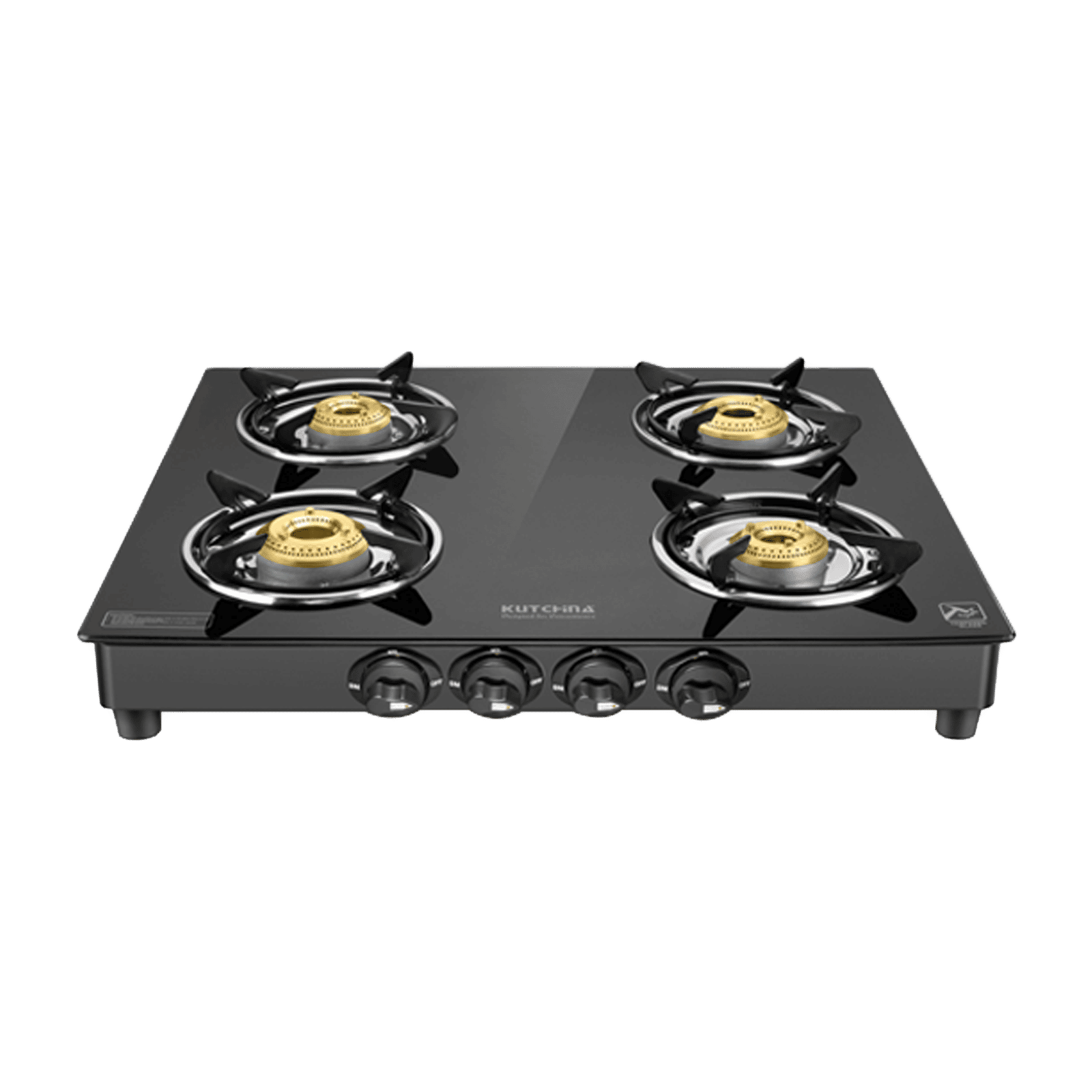 Buy Kutchina Fabio B Eco Tempered Glass Top Burner Manual Gas Stove